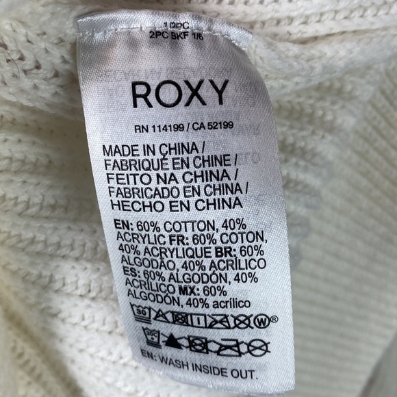 Roxy Morning Mood Sweater- Size Medium - Picture 13 of 16